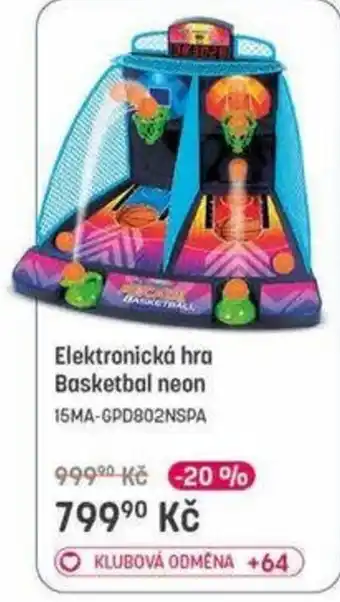 Basketbal neon