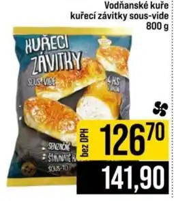 Jip Vodňanské kuře kuřecí závitky sous-vide nabídka