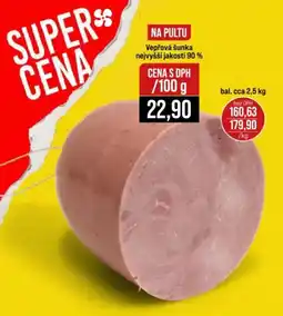 Jip Vepřová šunka nejvyšší jakostí 90 % nabídka