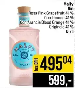 Jip Malfy Gin Rosa Pink Grapefruit nabídka