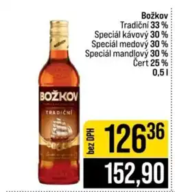 Jip Božkov tradiční nabídka