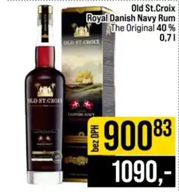 Jip Old St.Croix Royal Danish Navy Rum nabídka