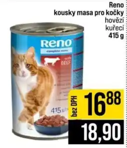 Jip Reno kousky masa pro kočky hovězí kuřecí nabídka