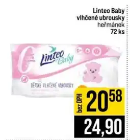 Jip Linteo Baby vlhčené ubrousky nabídka
