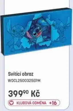 Bambule Stitch svítící obraz nabídka