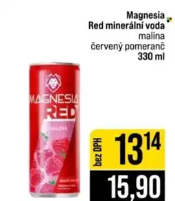 Jip Magnesia red minerální voda malina červený pomeranč nabídka