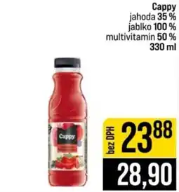 Jip Cappy jahoda jablko multivitamin nabídka