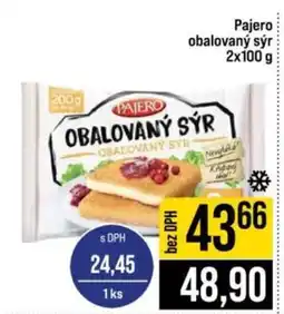 Jip Pajero obalovaný sýr nabídka