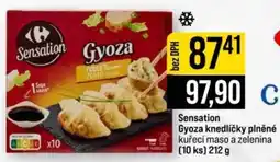 Jip Sensation Gyoza nabídka