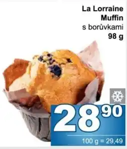 Jip La Lorraine Muffin s borůvkami nabídka