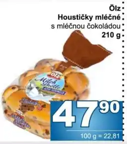 Jip Olz houstičky mléčné s mléčnou čokoládou nabídka