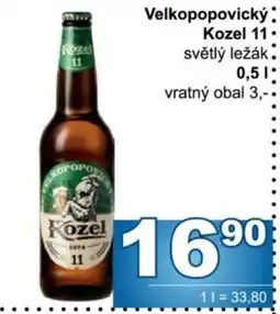 Jip Kozel 11 světlý ležák nabídka