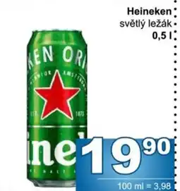 Jip Heineken světlý ležák nabídka