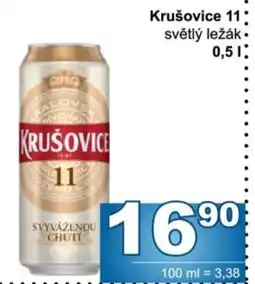 Jip Krušovice 11 světlý ležák nabídka