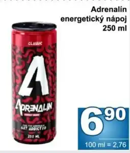 Jip Adrenalin energetický nápoj nabídka