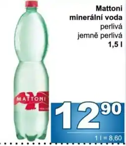 Jip Mattoni minerální voda jemně perlivá nabídka