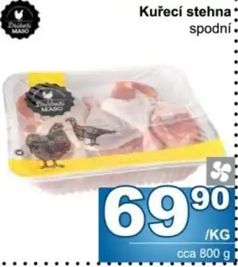 Drahoběh Maso Kuřecí stehna spodní