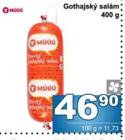 Jip Múúú gothajský salám nabídka