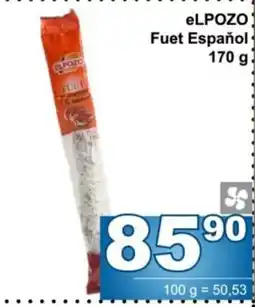 Jip eLPOZO Fuet Español nabídka