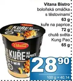 Jip Vitana kuře na paprice nabídka