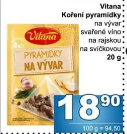 Jip Vitana koření pyramidky na vývar nabídka