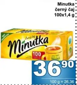 Jip Minutka černý čaj nabídka