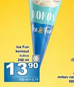 Jip Ice Fun kornout kokos nabídka