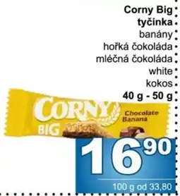 Jip Corny tyčinka banány nabídka