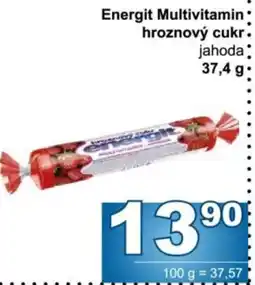 Jip Energit multivitamin hroznový cukr jahoda nabídka