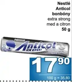 Jip Nestlé Anticol bonbóny extra strong med a citron nabídka