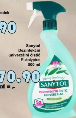 Jip Sanytol dezinfekční čistič eukalyptus nabídka