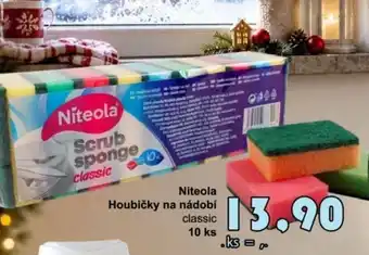 Niteola houbičky na nádobí classic