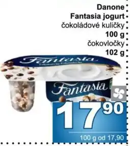 Jip Danone Fantasia jogurt čokoládové kuličky nabídka