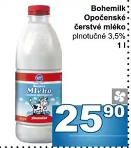 Jip Bohemilk čerstvé mléko plnotučné nabídka