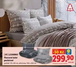 Lidl Livarno Fleecové ložní povlečení nabídka
