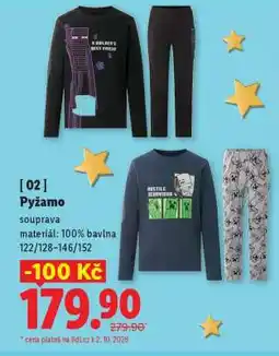 Lidl [02] Pyžamo nabídka