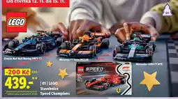 Lidl LEGO Stavebnice Speed Champions nabídka