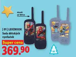 Lidl LEXIBOOK Sada dětských vysílaček nabídka