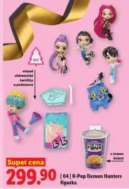 Lidl K-Pop Demon Hunters figurka nabídka