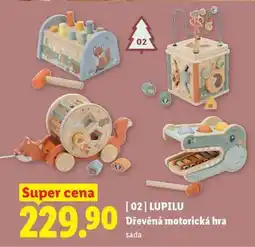 Lidl [02] LUPILU Dřevěná motorická hra nabídka