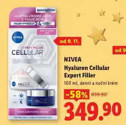 Lidl NIVEA Hyaluron Cellular Expert Filler nabídka