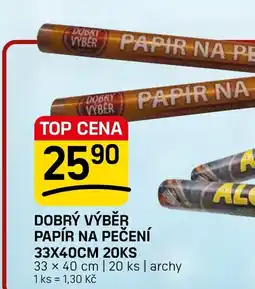 Flop Dobrý výběr papír na pečení nabídka