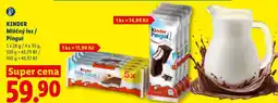 Lidl KINDER Mléčný řez/Pinguí nabídka