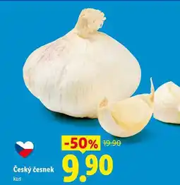Lidl Český česnek, kus nabídka