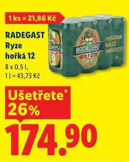 Lidl RADEGAST Ryze hořká 12 nabídka