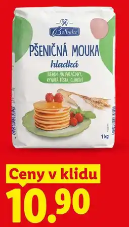 Lidl Belbake PŠENIČNÁ MOUKA hladká nabídka