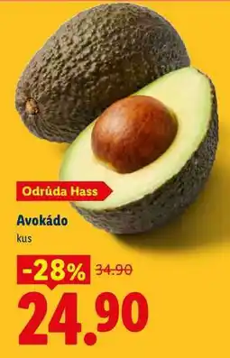 Lidl Avokádo, kus nabídka