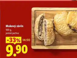Lidl Makový závin nabídka