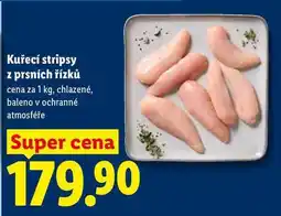 Lidl Kuřecí stripsy z prsních řízků, cena za nabídka