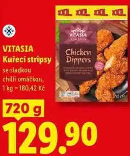 Lidl VITASIA Kuřecí stripsy nabídka